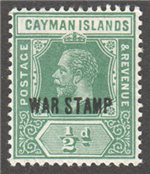 Cayman Islands Scott MR5 Mint